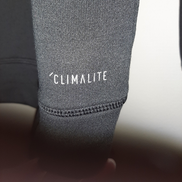 SOLD ^ Adidas French Terry Hoodie Climalite M - Picture 6 of 7